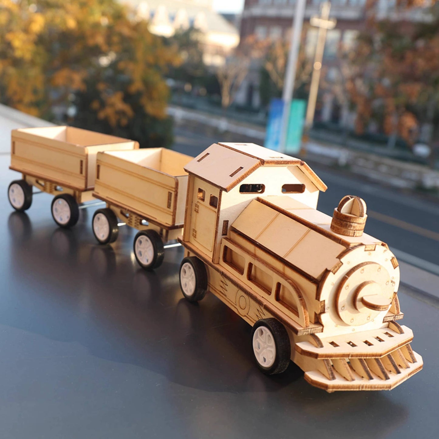 Train DIY Kit, Educational STEM Toy for Kids, Craft Kit